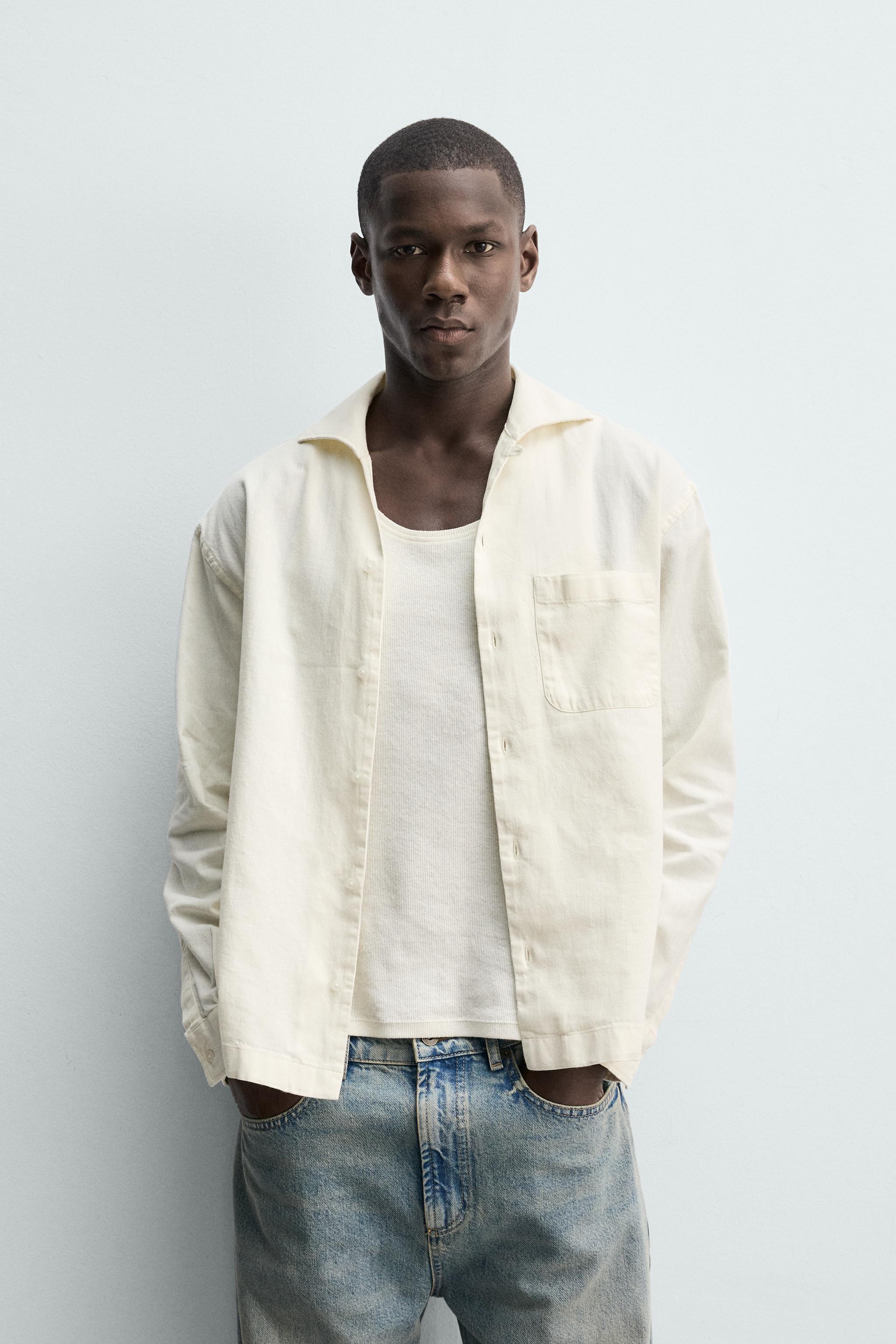 RELAXED FIT POCKET SHIRT
